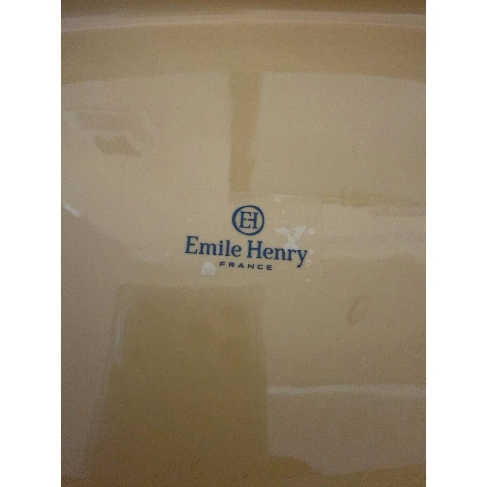 Emile Henry Rectangular Baking Dish In Provence Yellow NEW NEVER USED France